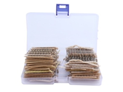 Kit De Resistências De Filme De Carbono 1/4w 122 Valores 0.33ω-4.7mω 5% 1220 Peças