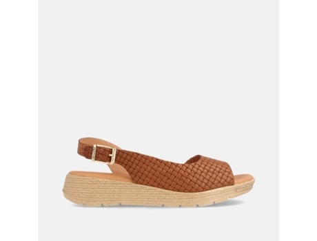 Sandálias De Mulher Marila Shoes Paradise Pele Castanho (38)