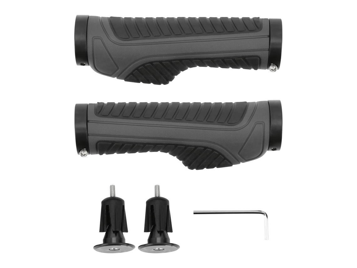 Grips Mali antiderrapantes para guidão de mountain bike com freios de alumínio
