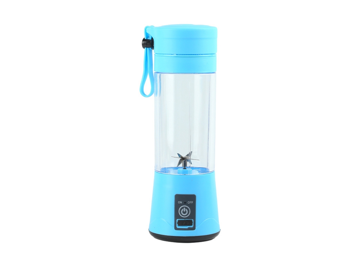 Espremedor Portátilliquidificador De Smoothie Usbliquidificador Espremedor Recarregável 380ml Azul SUNNY SPACES