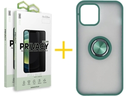 Capa + 2 Películas para iPhone 12 Pro SKYHE Verde