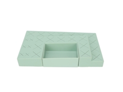 Organizador Silicone Verde Para Lápis De Batom E Pincéis De Maquiagem