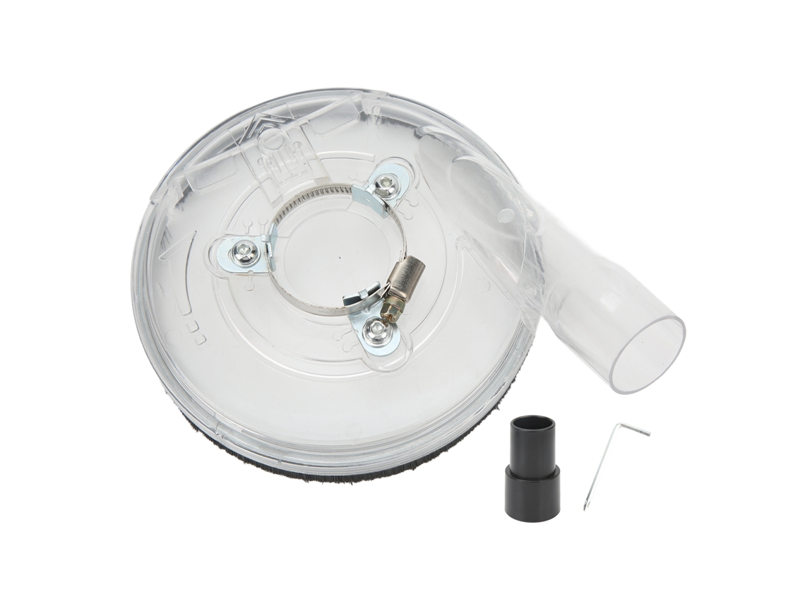 Kit De Capuz Anti-pó Transparente De Pc Universal Para Amoladora Angular Com Protetor De Pó Em Polimento Seco