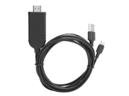 Cabo adaptador iOS para HDMI 1080p, conversor de vídeo (S/MARCA)