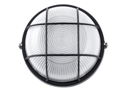 Candeeiro De Parede Exterior Alumínio Apus Grand Preto Ip44 11x25x25cm Fabrilamp