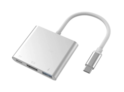 Adaptador USB Tipo C para 1080P HDMI para Switch YIZHOOD Branco