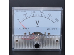 Voltímetro Analógico Com Detector De Tensão 0-500v Para Dispositivos