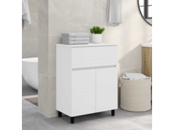 Vidaxl Unidade De Vaidade Para Banheiro Branco 60 X 35 X 80 Cm