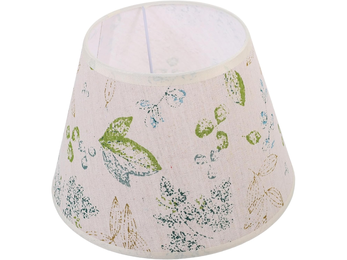 Abajur de Mesa Rústico em Tecido de Linho, Soquete E27 Cm, para Uso Interno. SFUSHOS