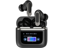 Auriculares Sem Fio Touchscreen Dágua Ios Android Bluetooth Com Cancelamento De Ruído Preto