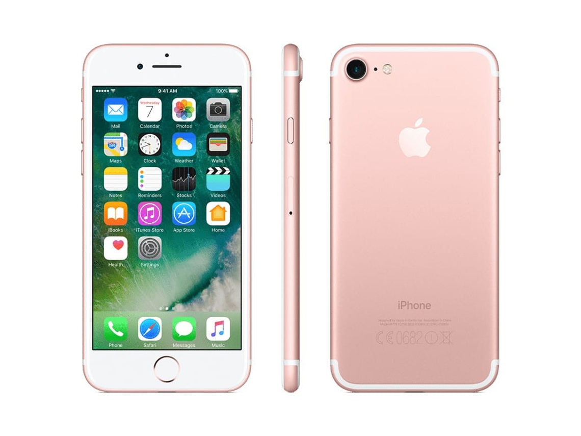 Telefone APPLE iPhone 7 32GB Rosa Dourado (Recondicionado Sinais de Uso)