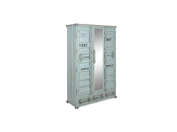Armário HOME ESPRIT Turquesa Azul Celeste 112x46x174 cm