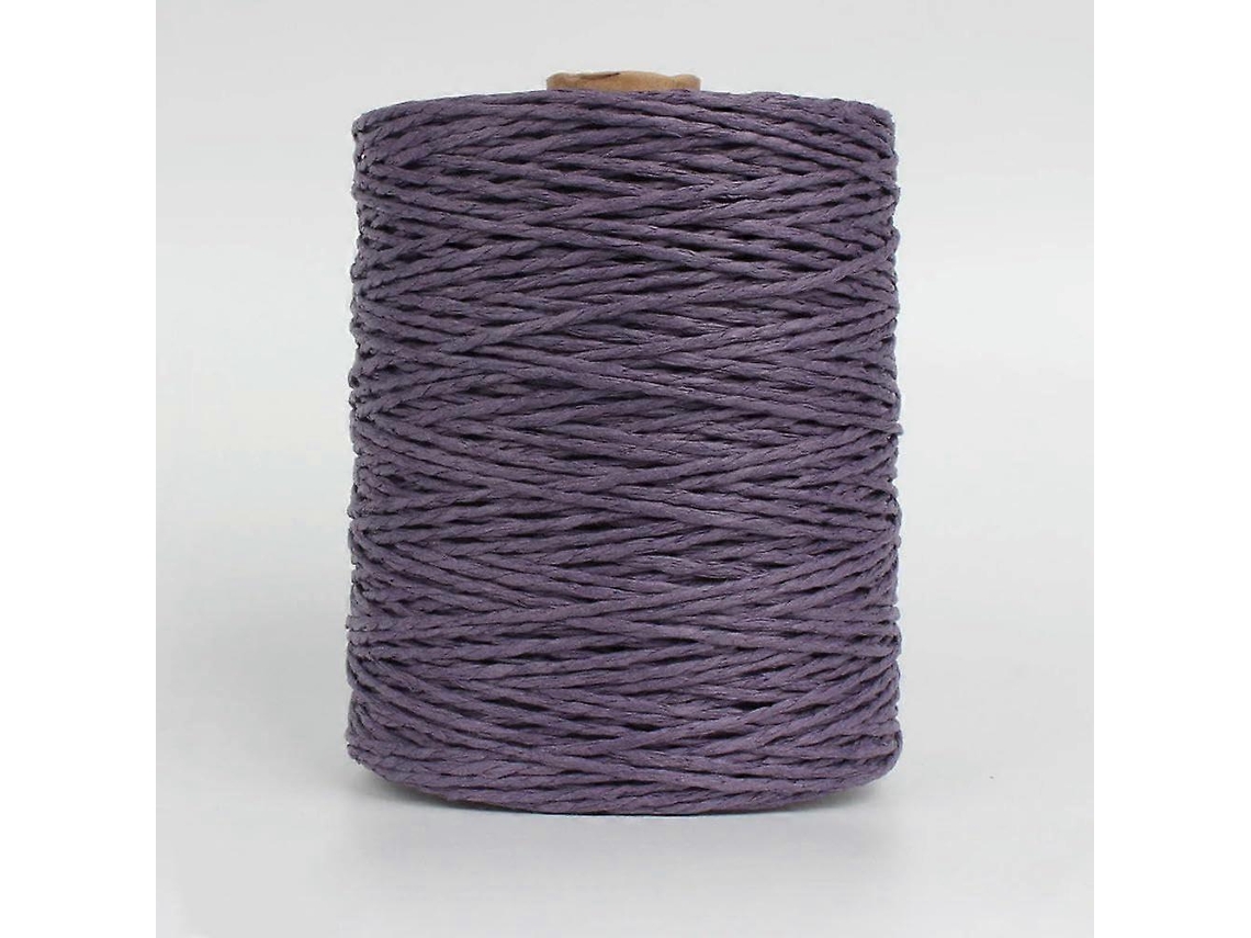 Rolo De Fio De Ráfia, Fio De Palha, Fio De Papel Para Crochê, Material Artesanal Para Bolsa De Praia, Cesta De Mão Ref 4676 Olysi Shop