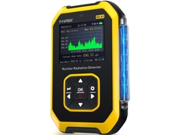 Detector De Radiação Nuclear Geiger Com Display Lcd, Recarregável E Portátil Zeuxo