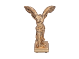 Escultura de Resina com Base Antiderrapante para Decoração LAXISCREED