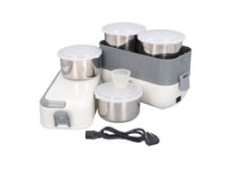 Caixa Térmica Elétrica 200w Autoaquecimento Aço Inox Portátil