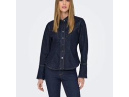 Only Camisa Perla Ls Western Blue Denim