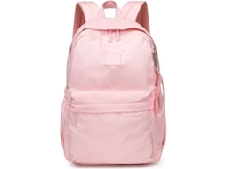 Mochila Escolar de Grande Capacidade, Rosa (S/MARCA)