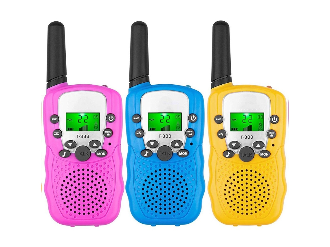 Walkie Talkies Infantis De Longa Distância Klb Brilvibera