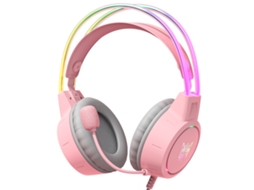Auscultadores Bluetooth TRUMSEN  X15Pro Over Ear Microfone Rosa