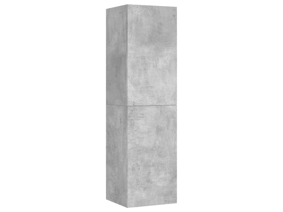Tv Cabinet, Tv Cabinets Vidaxl Cinzeto Madeira Processada (n/a)