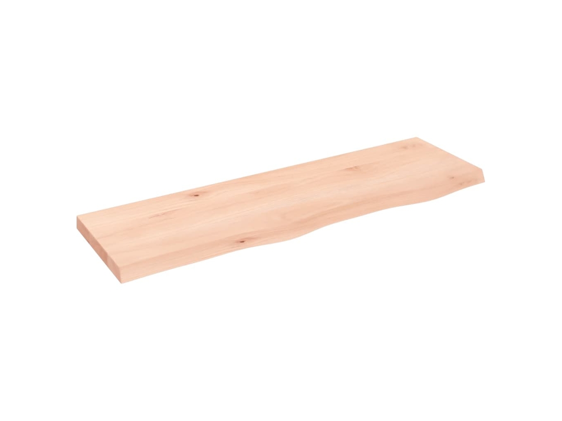 Bathroom Countertop, Bathroom Countertops Vidaxl Marrom Madeira De Carvalho (100 X 30 X 4 Cm)