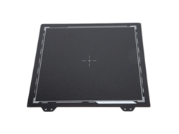 Laxiscreed - Placa De Aço Spring Preta Para Impressoras 3d Com Prego Magnético Lado B