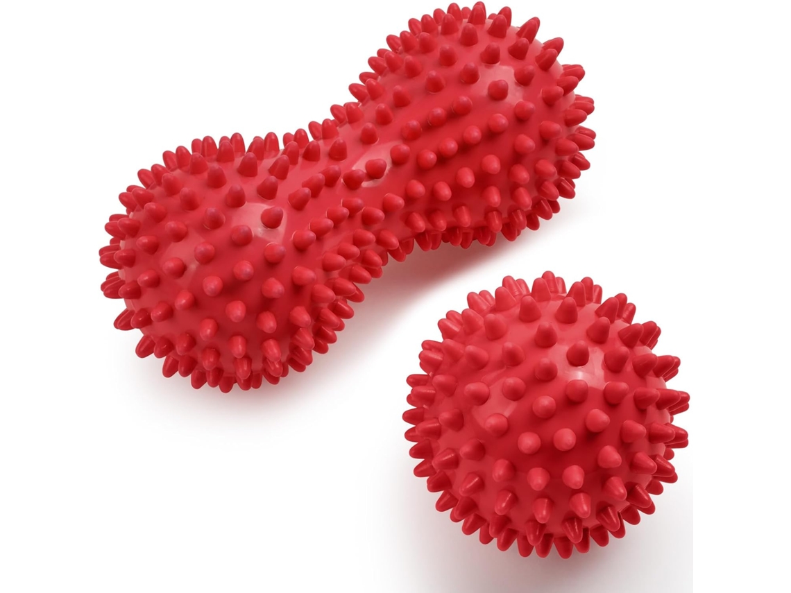 Kit 2 Bola Massagem Miofascial Relaxamento