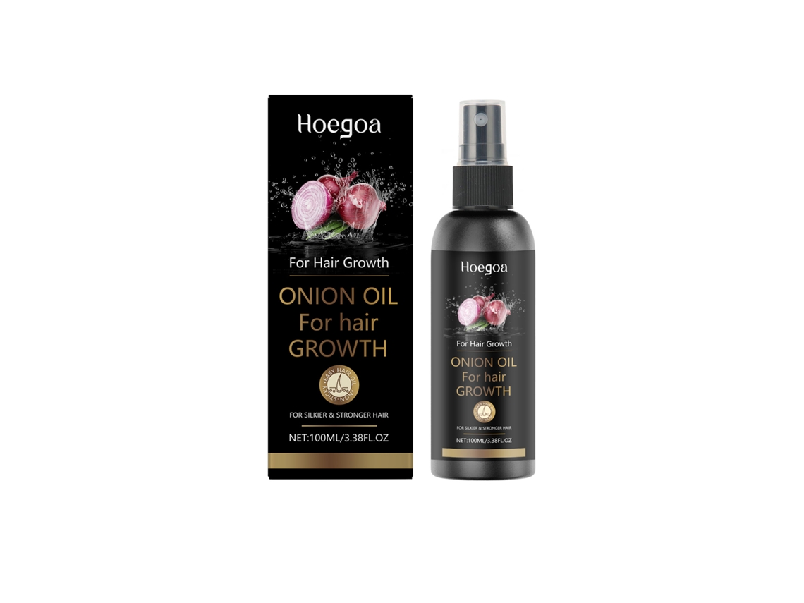 Óleo Essencial de Cebola Hoegoa em Spray para Cabelos Mais Hidratos e Sedosos LAXISCREED