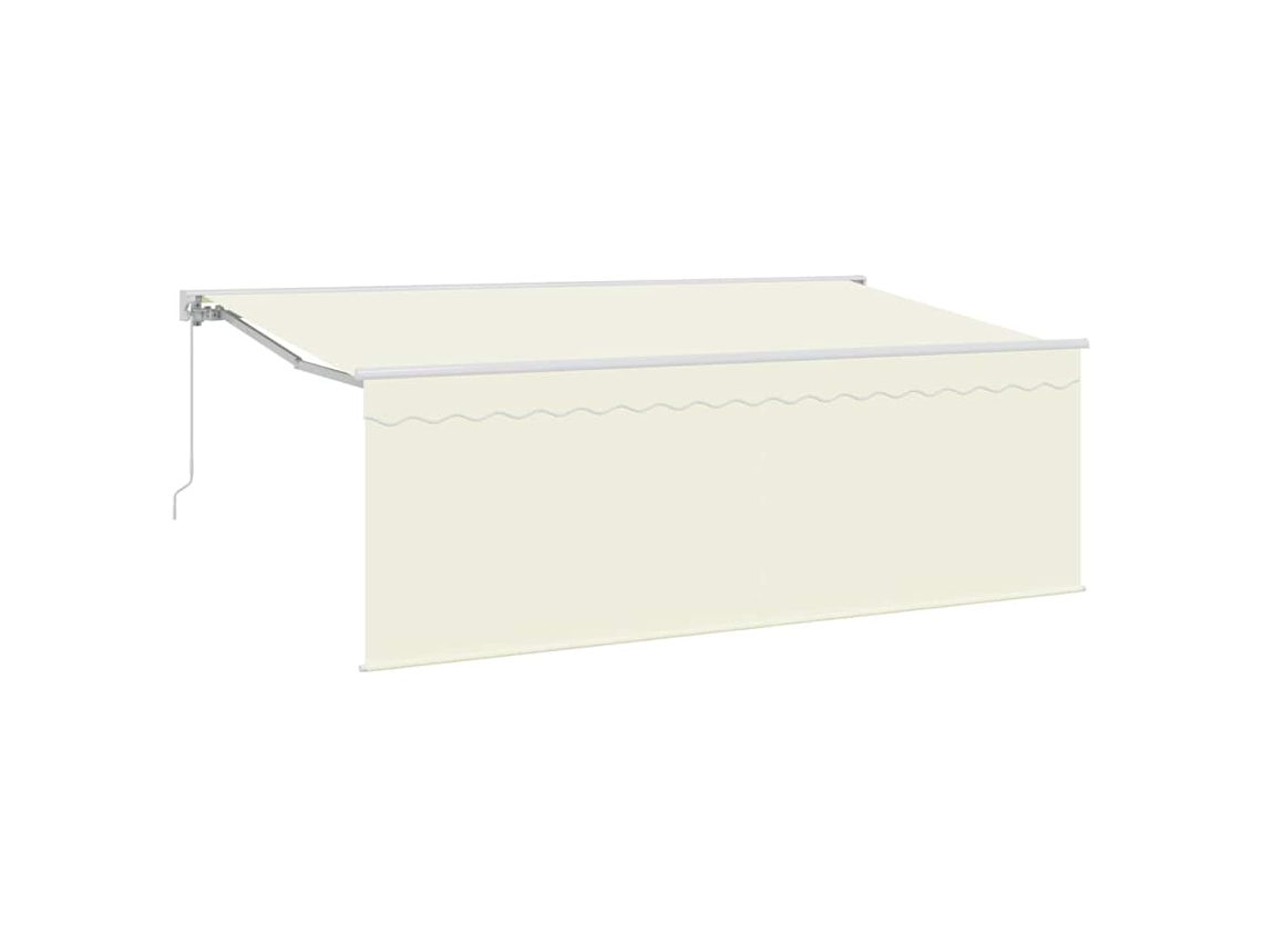 Toldo Retrátil Manual 400x200 Cm Poliéster e Alumínio MAISON EXCLUSIVE