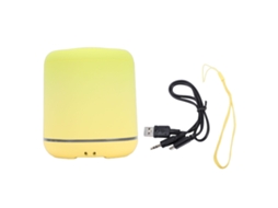 Caixa de Som Bluetooth EOOCOO com subwoofer portátil e graves fortes