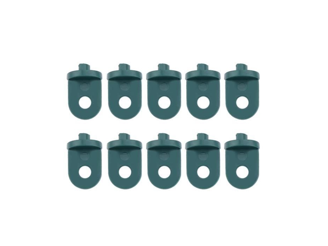Cabide de Planta de Plástico YOSOO Pacote com 10 Ganchos para Estufa Verde