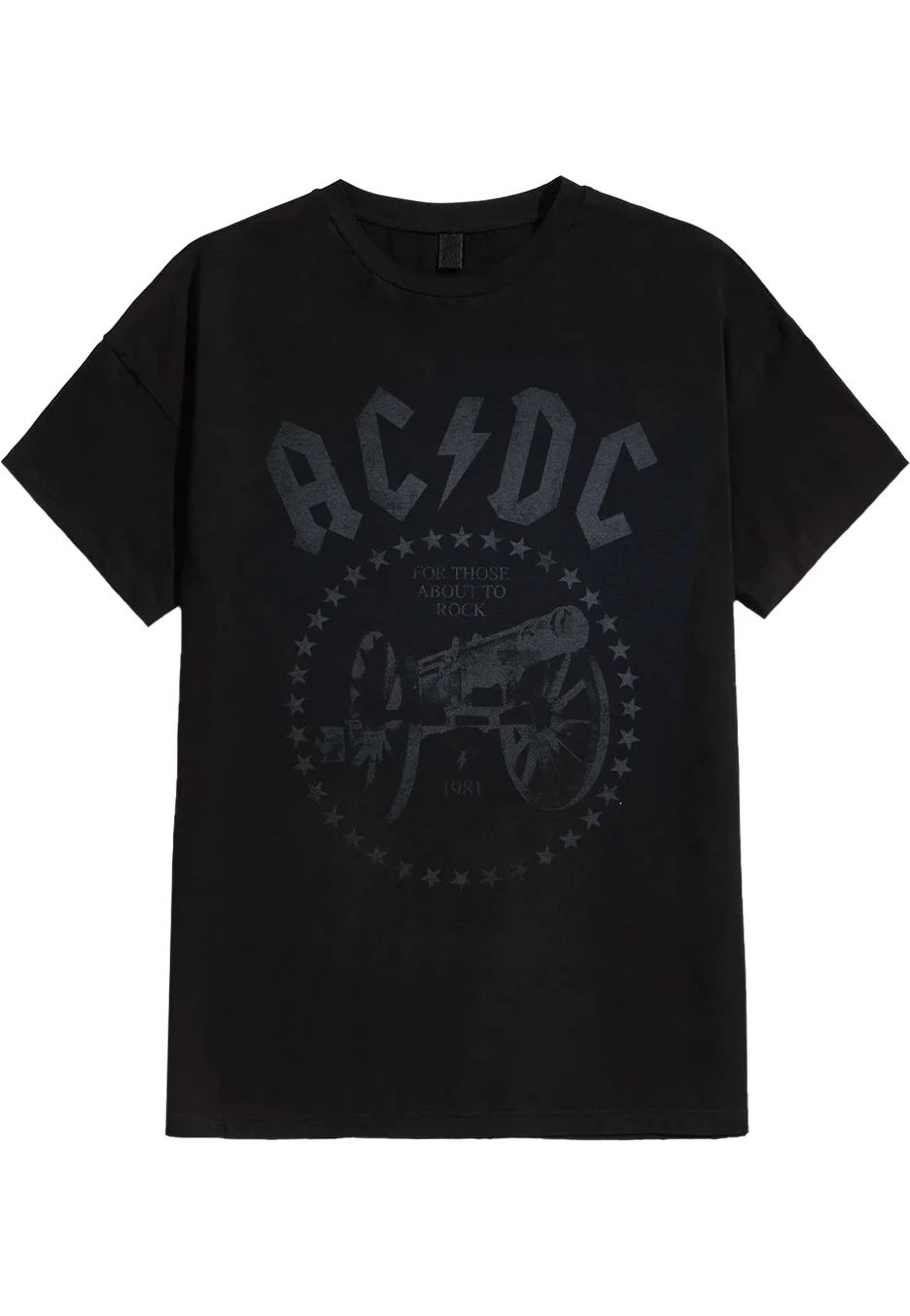 ROCKINSTONE AC/DC - We Salute You Cannon - T-Shirt Unisex Adults size: XXXL