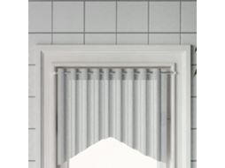 Vidaxl Varões Para Cortinas 2 Pcs 60-105 Cm Alumínio Branco E Prateado