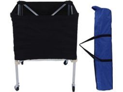 Chariot de rangement SFUSHOS portátil, com rodas, para esportes ao ar livre