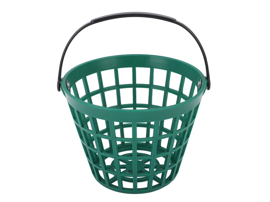 Cesto De Bolas De Golfe Com Alça Em Plástico De Nylon Para 25 Bolas Ideal Para Campo E Prática