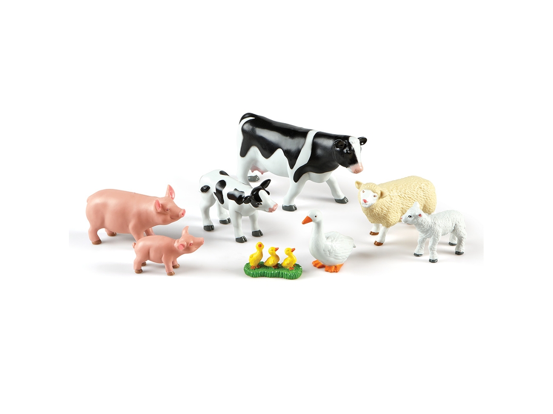 Conjunto De Brinquedos Educativos De Animais De Fazenda Gigantes Da Learning Resources Brinquedos Educativos
