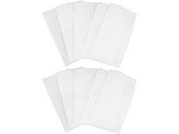 Pacote com 200 unidades de almofadas de espuma para embalagem de itens frágeis, absorção de impacto, transporte e proteção de objetos.