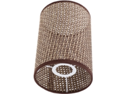 Rattan Natural Trançado E14e27, para Candeeiros de Mesa e de Pé, Adequado para Hotéis e Residências. SFUSHOS