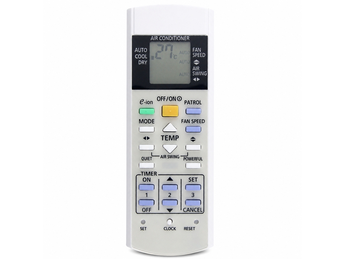 Comando À Distância Para Ar Condicionado Compatível Com Panasonic A75c3155