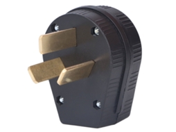 Conector Industrial de 3 Pinos BRILVIBERA