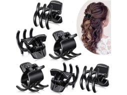 12 Pinças Para Cabelo Tamanho Médio 3,3 Cm Acessórios De Penteado Para Mulheres E Meninas