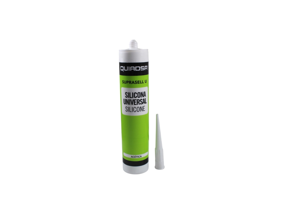 Silicone Acético Universal QUIADSA Suprasell U 280ml Transparente