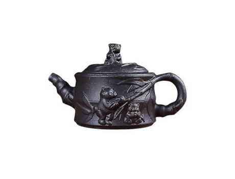 350ml Teapot Chinese Porcelain Panda Eats Bamboo Tea Pot Kung Fu Tea Set Teapots Handmade Unabranded