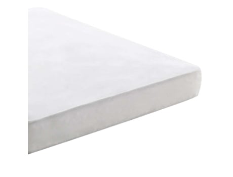 Cama Transpirable Ultrasuave Antiácaros Nalui Viscose Branco (140x30x200cm)