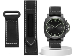 Pulseira de com para 24 Mm Novo Alta Qualidade Fácil Nylon Confortável Durável Resistente Original Perfeita