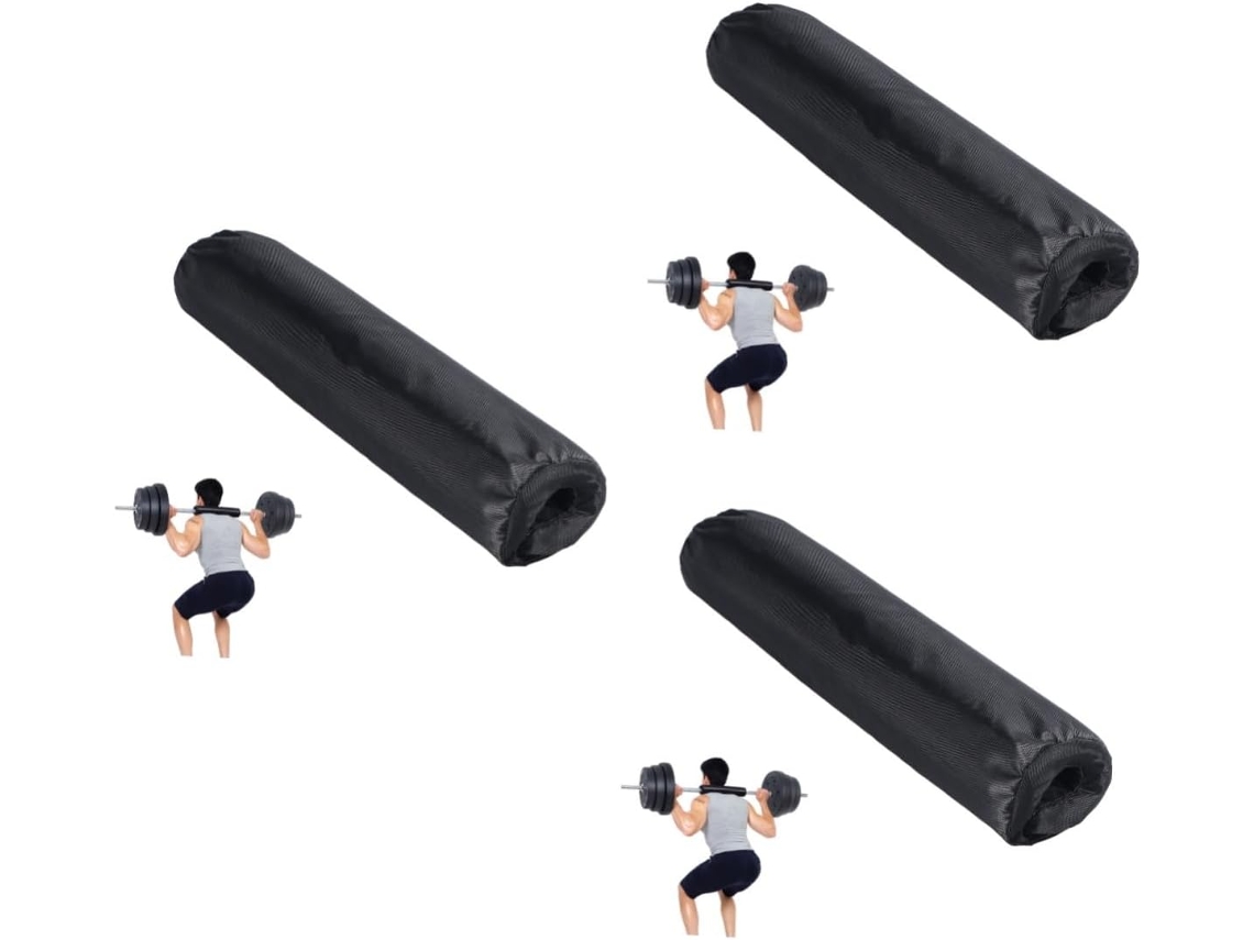 Conjunto de 3 Capas de Espuma BESPORTBLE para Máquina Smith, Almofadas de Agachamento