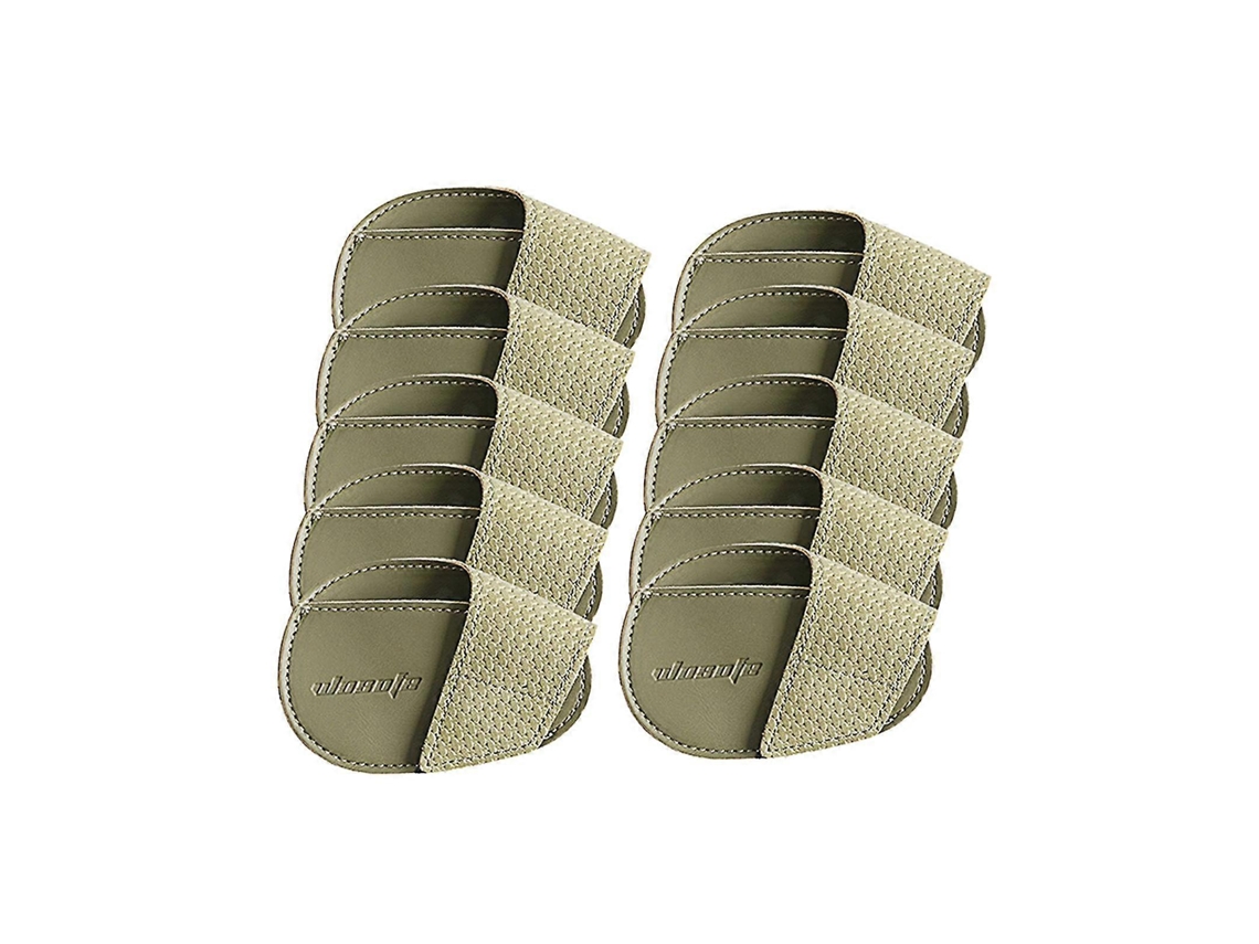 Capas Para Ferros De Golfe, Couro Pu, Leves, Duráveis, Para Proteçãogreen Small