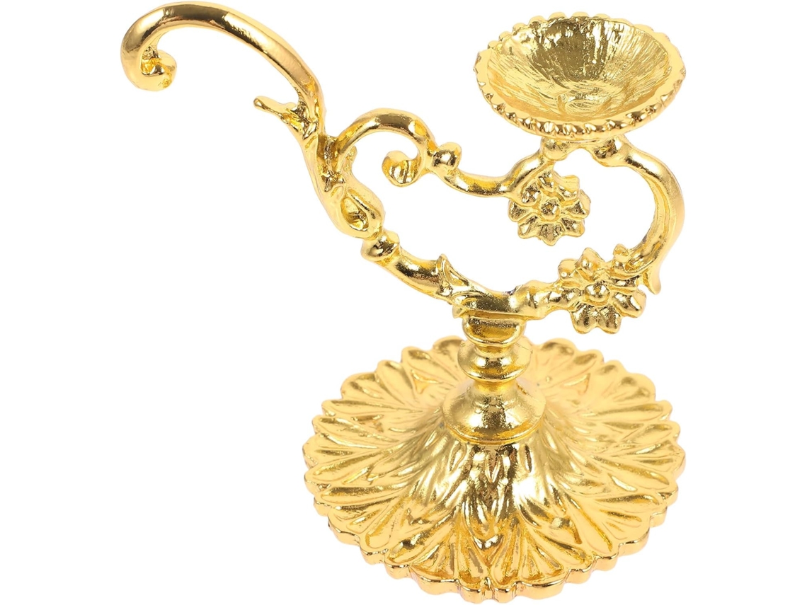 Suporte Para Esfera De Cristal Em Metal Dourado Toyandona, Ideal Para Exibir Bolas Decorativas Base Resistente Decoração