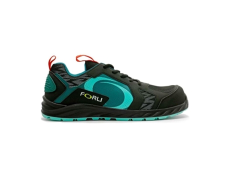 Zapato Sioux Negro Verde Fluorescente N. 45 Par Forli